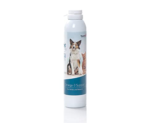 Tierarzt24 Omega-3 Support für mehr Stärke und Balance - Unterstützt Hunde & Katzen bei entzündlichen Erkrankungen. Stärkt Haut, Fell & Immunsystem - 270 ml Cover