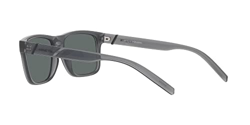 Image of ARNETTE Man Sunglasses Matte Black Frame, Dark Green Lenses, 55MM