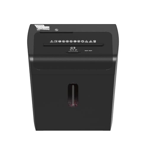Image of Kores Easy Cut 828N Cross Cut Paper Shredder for Office & Home Use | 10 Sheets | 20 Litre Bin | P4 Security | Fast 1.5 m /min Speed | Auto Start /Stop | Overheat Protection