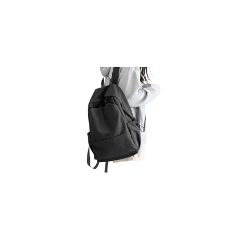 HYC00 Mochilas Escolares Grande Adolescentes Mochila Escolar Niña Niño Mochilas Colegio Instituto Mochila Hombre Mujer Escolar Universidad Portatil 14 Pulgadas School Bag Girls Casual Backpack, Negro