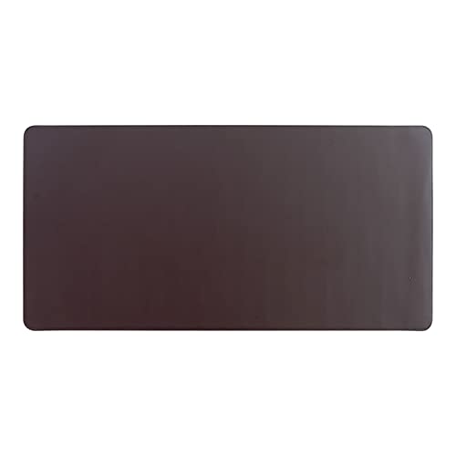 Chemin de table en cuir marron chic pour table de repas raffinée