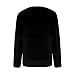 Women's Velvet T Shirts Casual Long Sleeve Solid Shirt Cowl Neck Drape Ruched Front Long Sleeve Blouses Tops Black XL