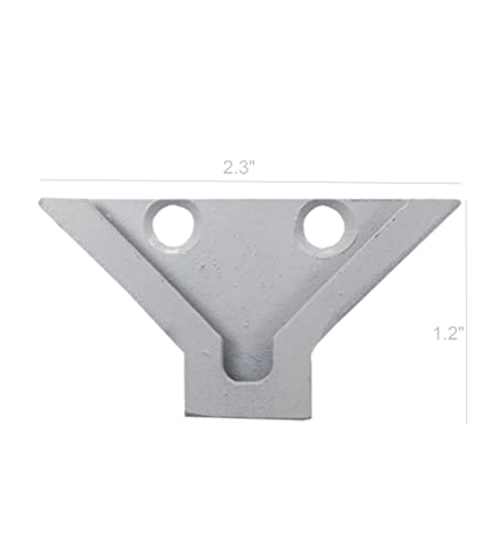 Image of FixtureDisplays Picture Frame Hanging Hardware Picture Hanger Kit 18531-WHITE-2PK