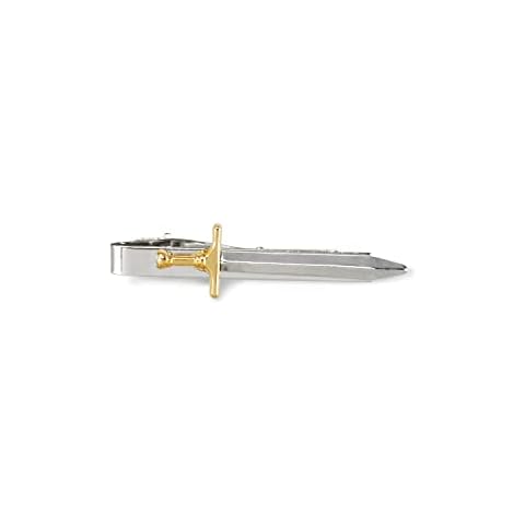 Two Tone Armour of God Sword Tiebar Cover