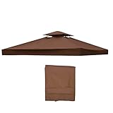 Ersatz-Pavillon-Oberseite: Rüsten Sie Ihren Außenbereich mit unserem langlebigen Pavillon-Dach-Ersatz auf. Passend für einen 3 x 3 m großen Rahmen. Diese Ersatz-Pavillon-Abdeckung sorgt für langanhaltenden Schutz vor den Elementen. Genießen Sie Versammlungen mit Familie und Freunden unter einer stilvollen und funktionalen Struktur, die Ihr Hinterhoferlebnis verbessert. Perfekt für den saisonalen Gebrauch oder den ganzjährigen Genuss.