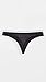 CK One Cotton Thong Panty Black