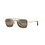 Legend Gold/Polarized Clear Gradient Dark Brown
