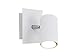 Produktbild Trio Leuchten Spot in Metall weiß, Wandspot 1-flammig, exklusiv 1xGU10, 12 x 12 cm 802400101