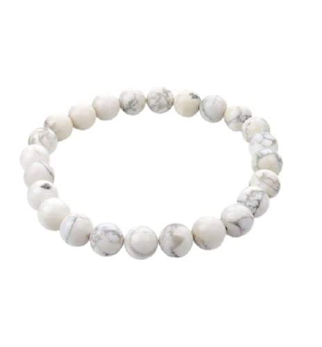 See full amazon price history chart for CA AGATE Natural Howlite Bracelet 8 Mm Crystal Stone Bracelet Round Shape For Reiki Healing And Crystal Healing Stones, White For Unisex Adult CA AGATE Natural Howlite Bracelet 8 Mm Crystal Stone Bracelet Round Shape For Reiki Healing And Crystal Healing Stones, White For Unisex Adult (B09D9SBW2W) Amazon Price History, Amazon Price Tracker