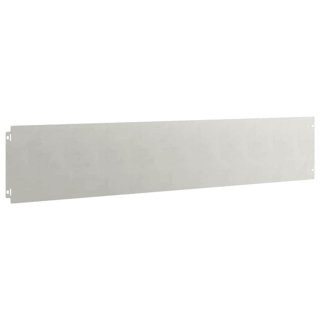 Borde de cama (30 piezas, 20 x 103 cm, acero inoxidable, separador, valla de césped, palisade para decoración de jardín, césped, callejón exterior
