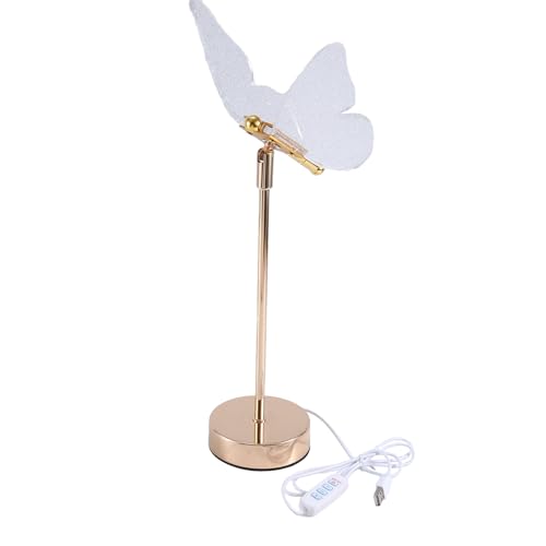 Lampe de bureau papillon avec installation facile pour éclairage intérieur de nuit - 2