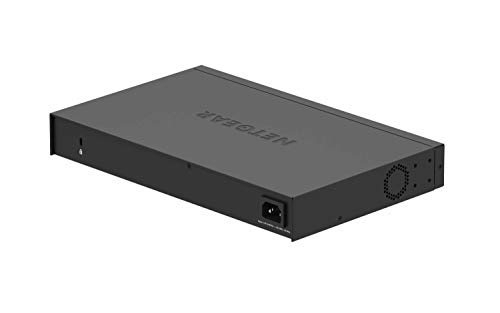 NETGEAR-Switch-PoE-de-24-Puertos-GS324P-Switch-Ethernet-Unmanaged-con-16-x-PoE-a-190-W-montaje-sobremesapared