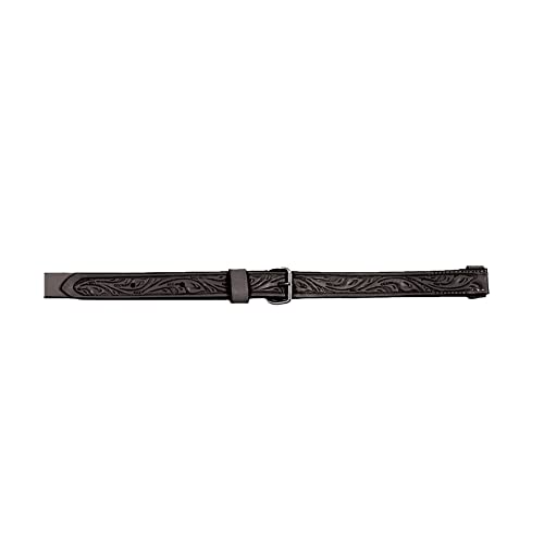 Circle Y Floral Tool Flank Cinch with Billets Blac