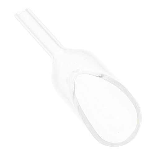 OSOLADY Glass Weighing Spoon Laboratory Weighing Funnel Tray Chemistry Teaching