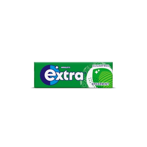 Wrigley's Extra Spearmint Chewing Gum, 10 each