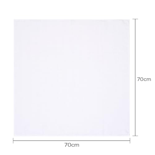 Papi Textil Fralda Premium Mami c/Bainha Branca 70x70cm Caixa Contém 05 Un