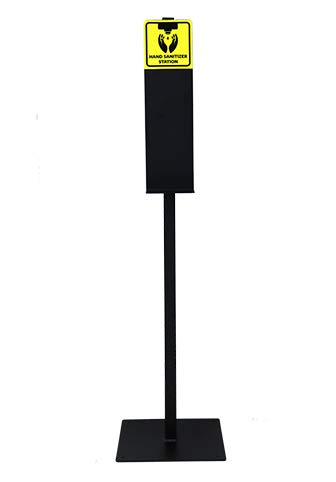 Hand Sanitizer Station - Portable Hand Sanitizer/Soap Pump Bottle Floor Stand