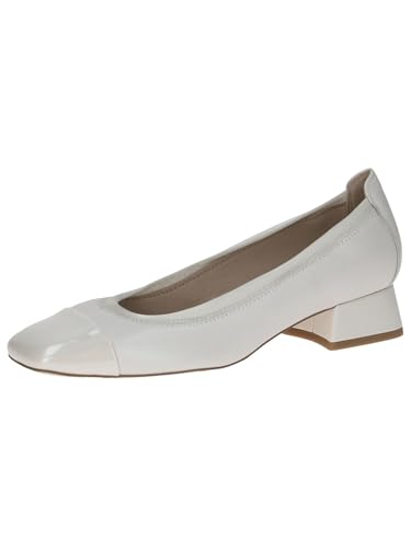 Escarpins femme en cuir Caprice à petit talon élégant et confortable