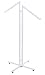 SSWBasics White 2-Way Clothing Rack with Slant Arms
