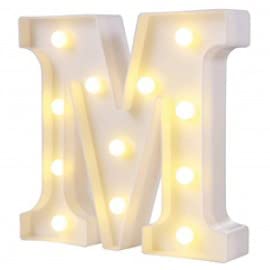 Luminária de Letra com LED (M)