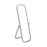 AMSLSIU Specchio da trucco per bambole, specchio a, regalo, bellissimo arredamento in miniatura per la casa, per creare scene deliziose, arredamento per la, bianco, 13.1 cm