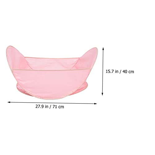 Toddmomy 2 Unidades babador avental de higiene animal de estimação pêlos de animais recipiente de ca