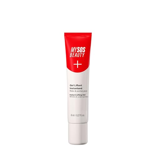 Combleur de Rides - Correcteur Poches et Rides MYSOSBEAUTY - Crème Liftante Temporaire Contour des Yeux Anti-Age - Soin Lifting Instantané Pour 8h - Réduit Poches...