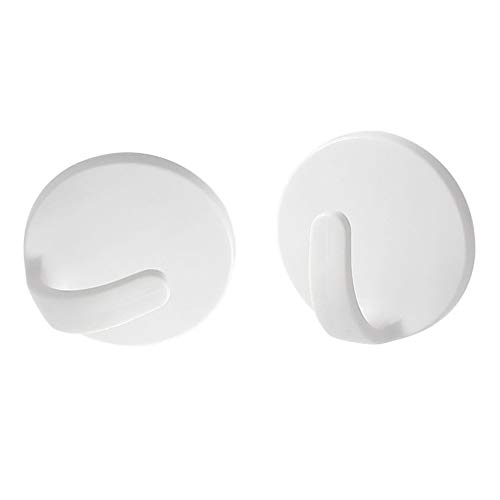 Besportble 2Pcs Fridge Magnet Hook Refrigerator Hanger Plastic Wall Hooks For Kitchen Refrigerator Home Utensils (White) #TOP7