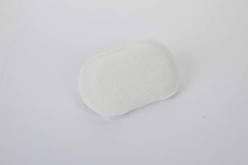 Premium Nylon Snowy White Handpad - Esthetician Grade for Bath & Body - High Density Fibers by Bass Brushes