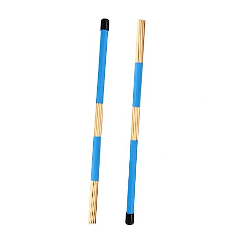 Sosoport 1 Par de Baquetas de Madera para Jazz con Mango Retráctil para Percusión Acústica, Mango Cómodo para Música Jazz y Folklórica miniatura 1