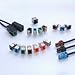 PCS-XE68SLFD+, Conn High Density F 68 POS 2.54mm Solder RA Thru-Hole 68 Terminal 1 Port (2 Items)