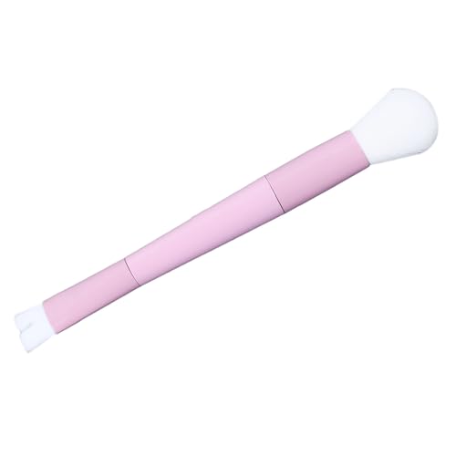 Nose U Shaped Makeup Brush - 2 in 1 Dual Ended Brush for Sculpting and Defining - Soft Synthetic Fibers for All Skin Types - 6.9in
