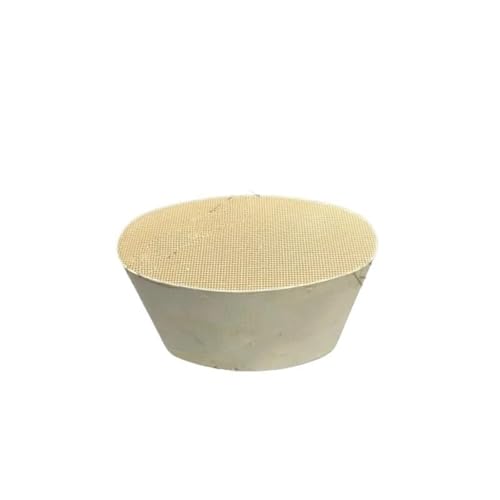 Catalizador universal ovalado de 125 x 80 x 100/120 mm para sistemas de escape Euro 3/4/5, convertidor catalítico cerámico panal para coche gasolina.(125-80-100mm Euro3)
