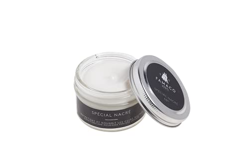 Famaco - Cirage Chaussure - Crème de Beauté - CORAIL - Pommadier 50 ml - Ravive les couleurs - Imperméabilise - Brillance longue durée