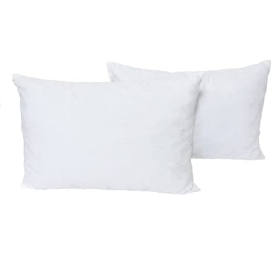 Set 2 Almohadas de Espuma 14x20 para Viaje miniatura 3