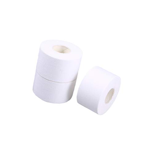 EXCEART 3 Rolos Fita Atlética Branca Fita Alpinista Esportes Fita de Boxe Forte Apoio Muscular Fácil