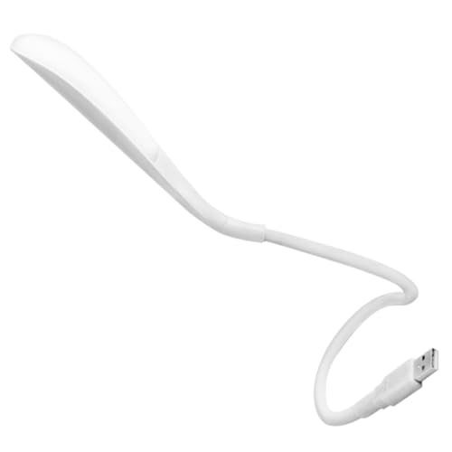 VALICLUD Lámpara LED USB Flexible Brillo Luz de Lectura para Laptop y PC Pequeña y Portátil para Estudio y Viajes