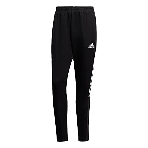 adidas Men's Tiro 21 Track Pants, Black/White, X-Large