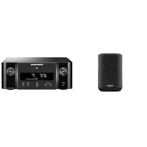 Marantz Melody X Stereosystem, HiFi Anlage mit HEOS Multiroom & Denon Home 150 Multiroom Lautsprecher mit HEOS Built-in und Alexa
