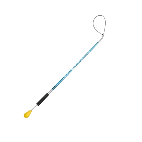 Premium Lobster Noose (Spring Loaded) w/Auto-Tightening - Stainless Steel Lasso for Lobster with Tickle Stick | Heavy Duty Commercial Grade