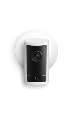 Image of Ring Outdoor Cam 4K Pro, Wired (newest model), White with Hardwired Kit for Cameras