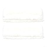 Rollstuhl-Armlehnenkissen mit weichem Samt zur Druckreduzierung und Komfort bei längerem Gebrauch mit einfacher Wartung und lang anhaltender Unterstützung (Cremeweiß)