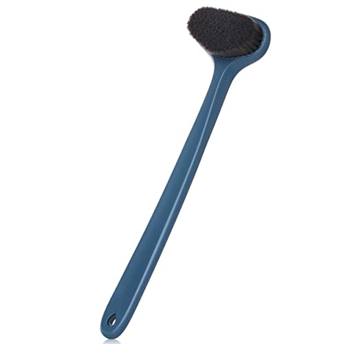 Slick- Back Scrubber for Shower, 14.3â€, Shower Back Brush, Body Brush, Body Scrubber, Shower Brush, Bath Brush, Back Brush, Back Brush Long Handle for Shower, Back Brushes for Showering, Back Scrubber