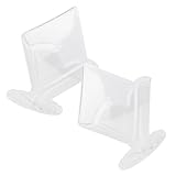 HIAKDOFT 2 piezas Soportes para Servilletas de Acrílico Transparente Dispensador de Servilletas Elegante y Versátil para Mesa Decoración para Hogar Restaurante y Banquetes