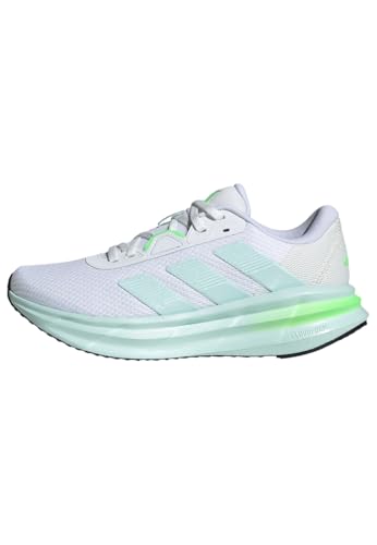 adidas Donna Galaxy 7 Running Shoes, Cloud White/Halo Mint/Lime Burst, 38 EU