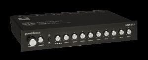 PowerBass XEQ-9XO 9 Band Active Equalizer Pre-Amp w/Subwoofer Control 1/2 Din