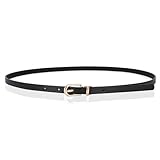 [Regalo Perfecto]: Este elegante cinturón de vestir para mujer es una excelente idea de regalo para cumpleaños, aniversarios y otras celebraciones. Un detalle especial para esposas, madres, hermanas o amigas, ¡este cinturón de mujer sin duda encantará e impresionará!