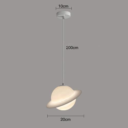 Suspension Saturne dessin animé pour illuminer une chambre de princesse