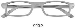 GREENWICH POLO CLUB GPL911 Occhiali da vista, lettura, montatura in  policarbonato con asta con sistema flex, occhiale certificato Certottica  (Grigio, +2.5) : Amazon.it: Sport e tempo libero