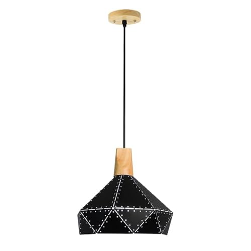 Chandelier vintage industriel dark luminaire suspendu nordique pour cuisine et chambre